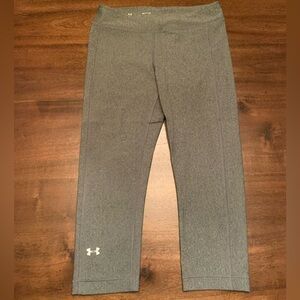 Under‎ Armour Leggings Cropped Capris Women’s Small Gray